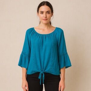 Teal Women's Top